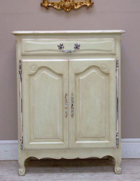 vintage provencal cupboard